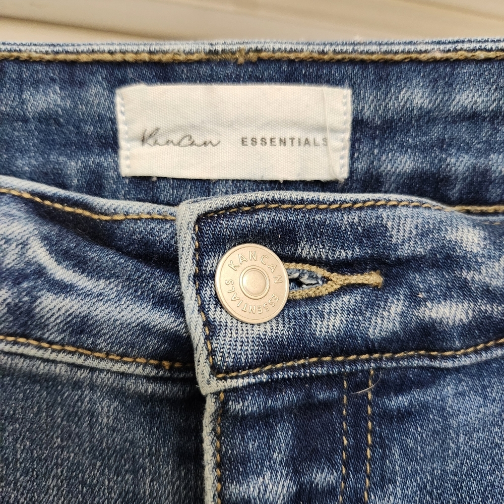 Kancan Women's Straight Wide Leg Jeans - Picture 6 of 7